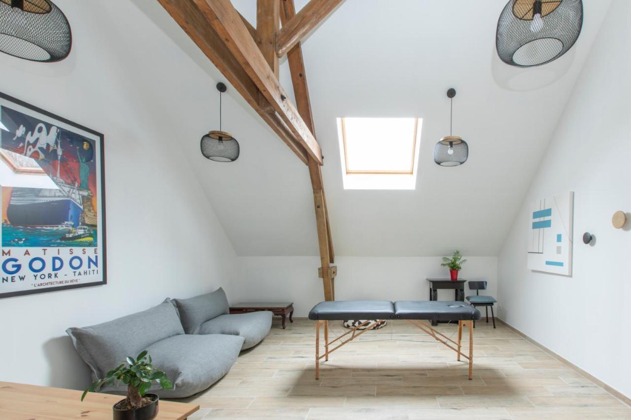 Aux Petits Lapins De Sorval, Sauna Prive, Fitness Selvigny Luaran gambar