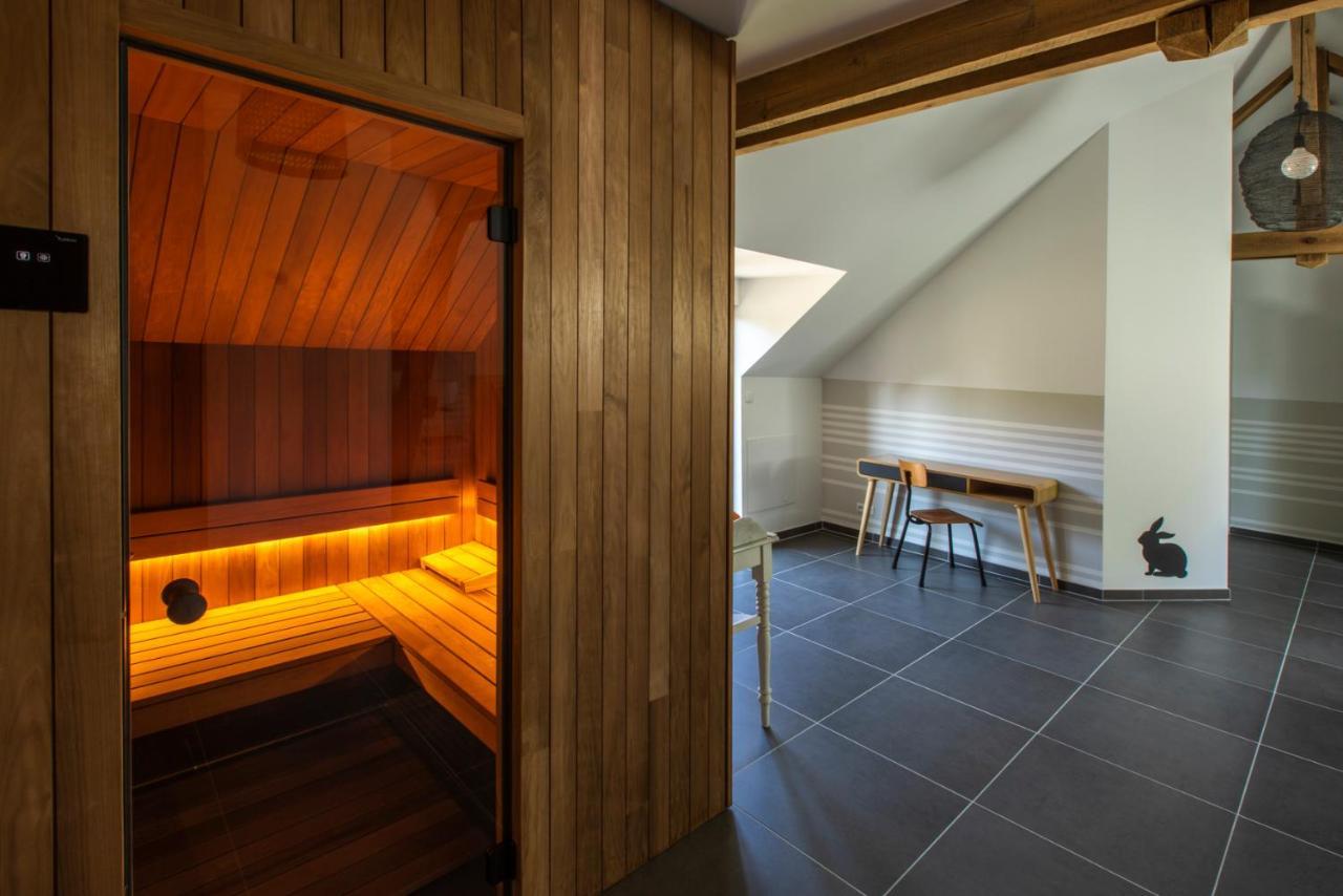 Aux Petits Lapins De Sorval, Sauna Prive, Fitness Selvigny Luaran gambar