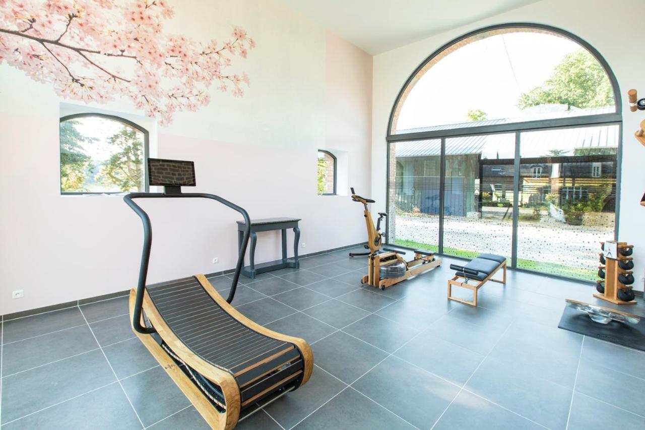 Aux Petits Lapins De Sorval, Sauna Prive, Fitness Selvigny Luaran gambar