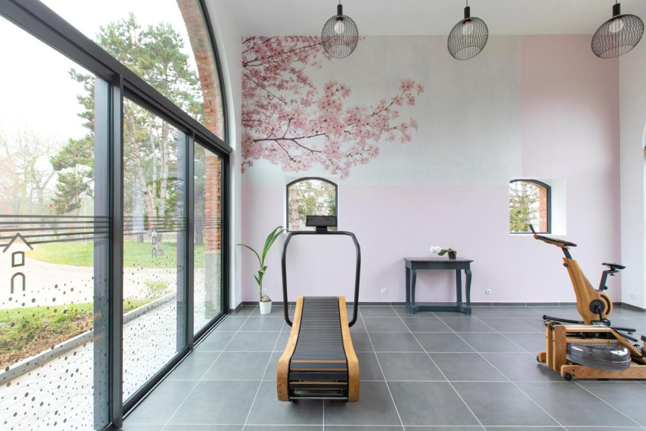 Aux Petits Lapins De Sorval, Sauna Prive, Fitness Selvigny Luaran gambar