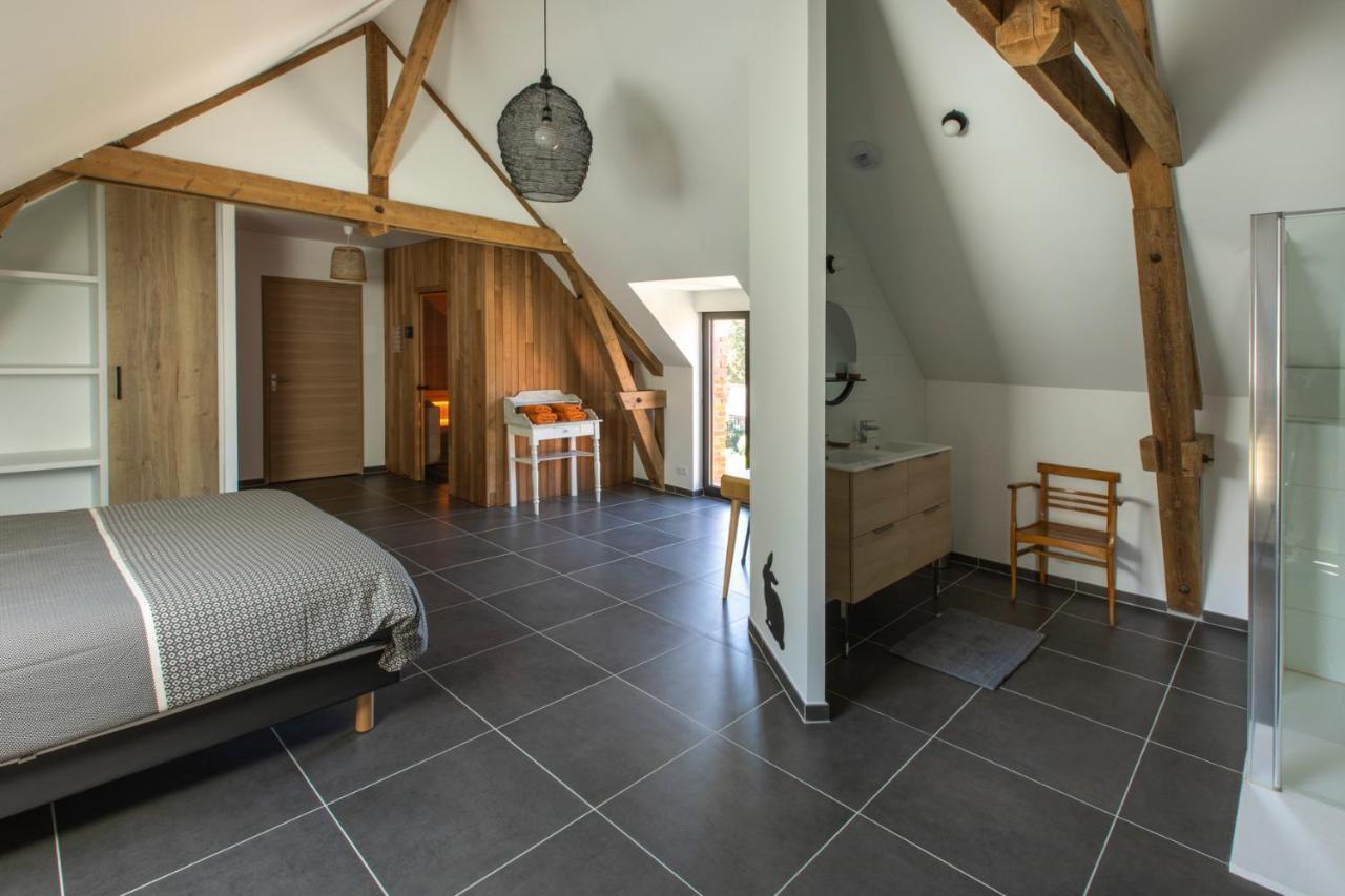 Aux Petits Lapins De Sorval, Sauna Prive, Fitness Selvigny Luaran gambar